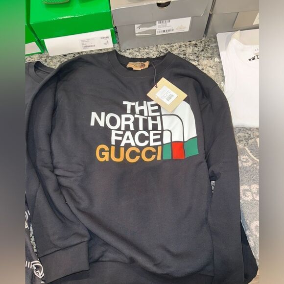 North Face Gucci Sweatshirt - Picture 1 of 4